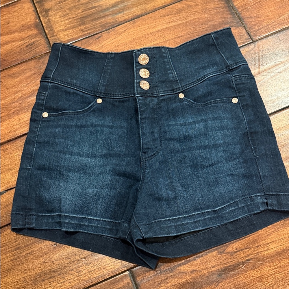 Guess Dark Blue Denim Shorts so.e 25